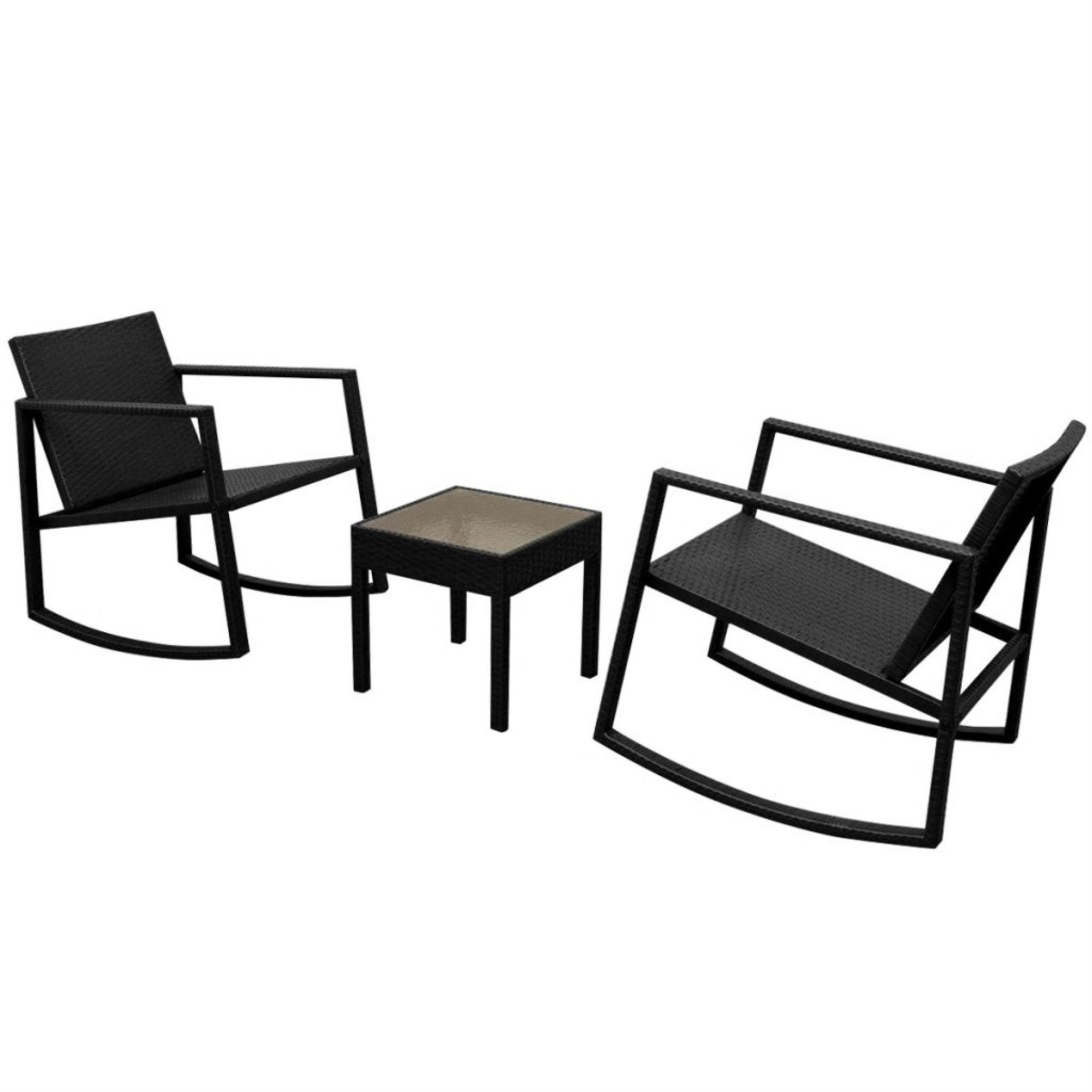 Ebern Designs Patio Bistro Set Outdoor Furniture Set Table and Chairs