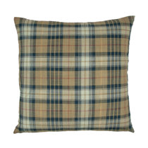 tartan pillows and throws
