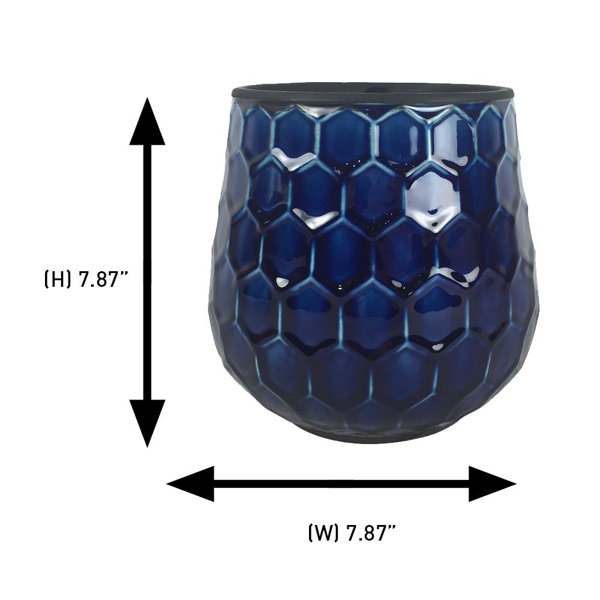 Wrought Studio Swanage 2 Piece Ceramic Pot Planter Reviews Wayfair