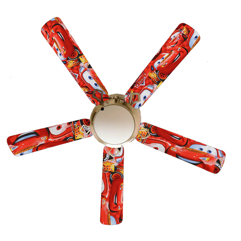 888 Cool Fans 5200 5 Blade Flush Mount Ceiling Fan With Pull