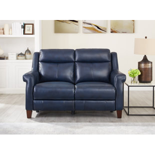 Arielle Leather Reclining Loveseat