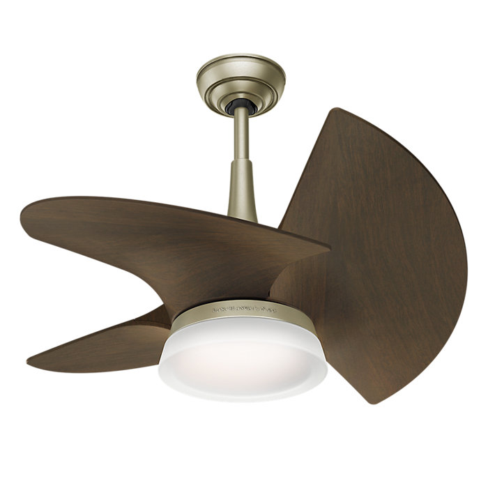 Casablanca Fan 30 Orchid 3 Blade Led Ceiling Fan Light Kit