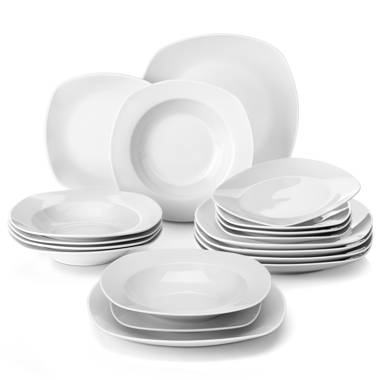 40 Piece Gibson 128002.40R Dinner Set for sale online White 