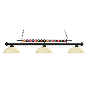 Go to store & view more images Red Barrel Studio Chapa 3-Light Billiard Light