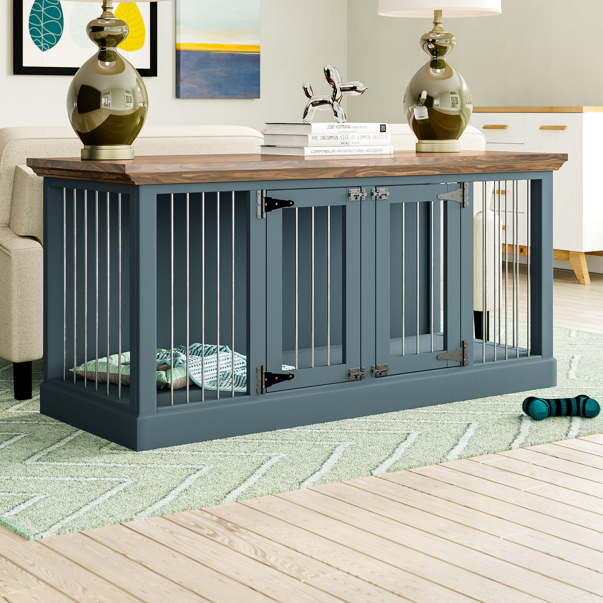 double-dog-kennel-dog-kennel-furniture-dog-bed-wood-dog-crate-double