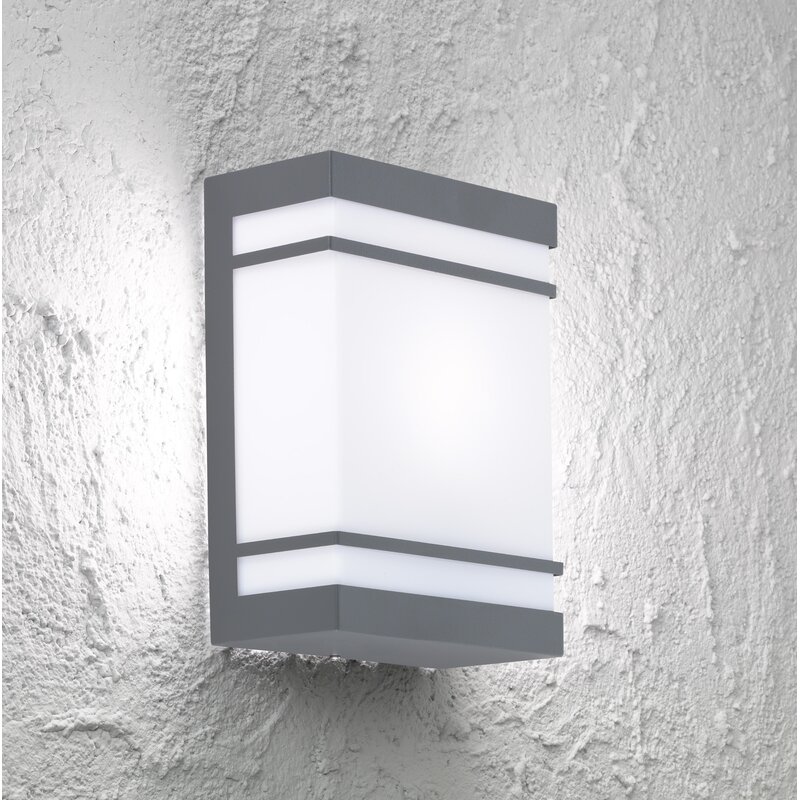 Brambly Cottage Dills 1 Light Outdoor Sconce Wayfair Co Uk