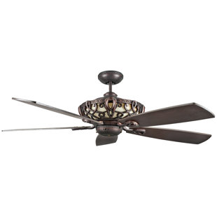 Farmhouse Rustic Ceiling Fans Birch Lane 60 Dunaghy 5 Blade Ceiling Fan