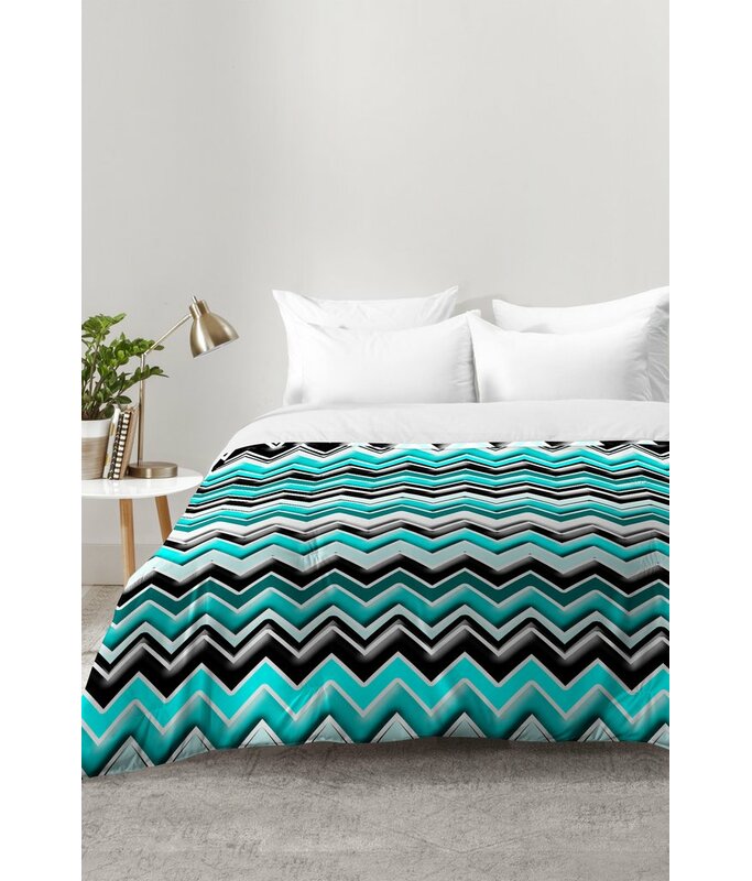 East Urban Home Chevron Comforter Set Wayfair