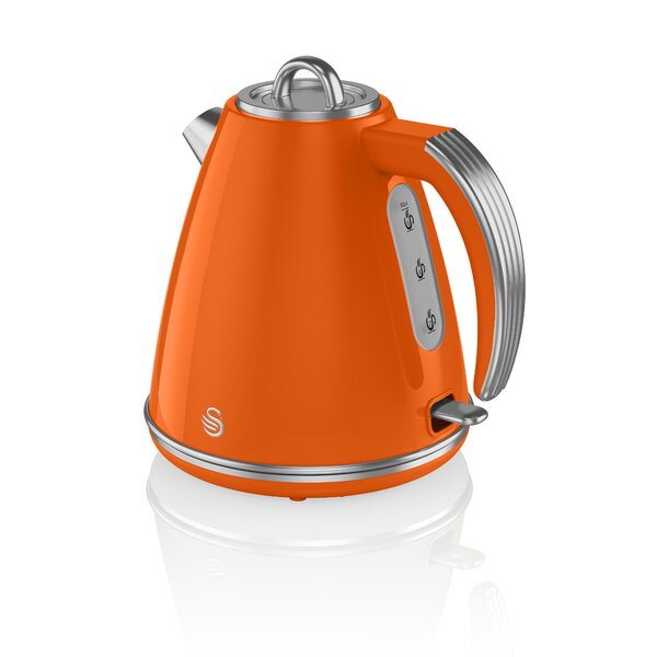 burnt orange electric kettle