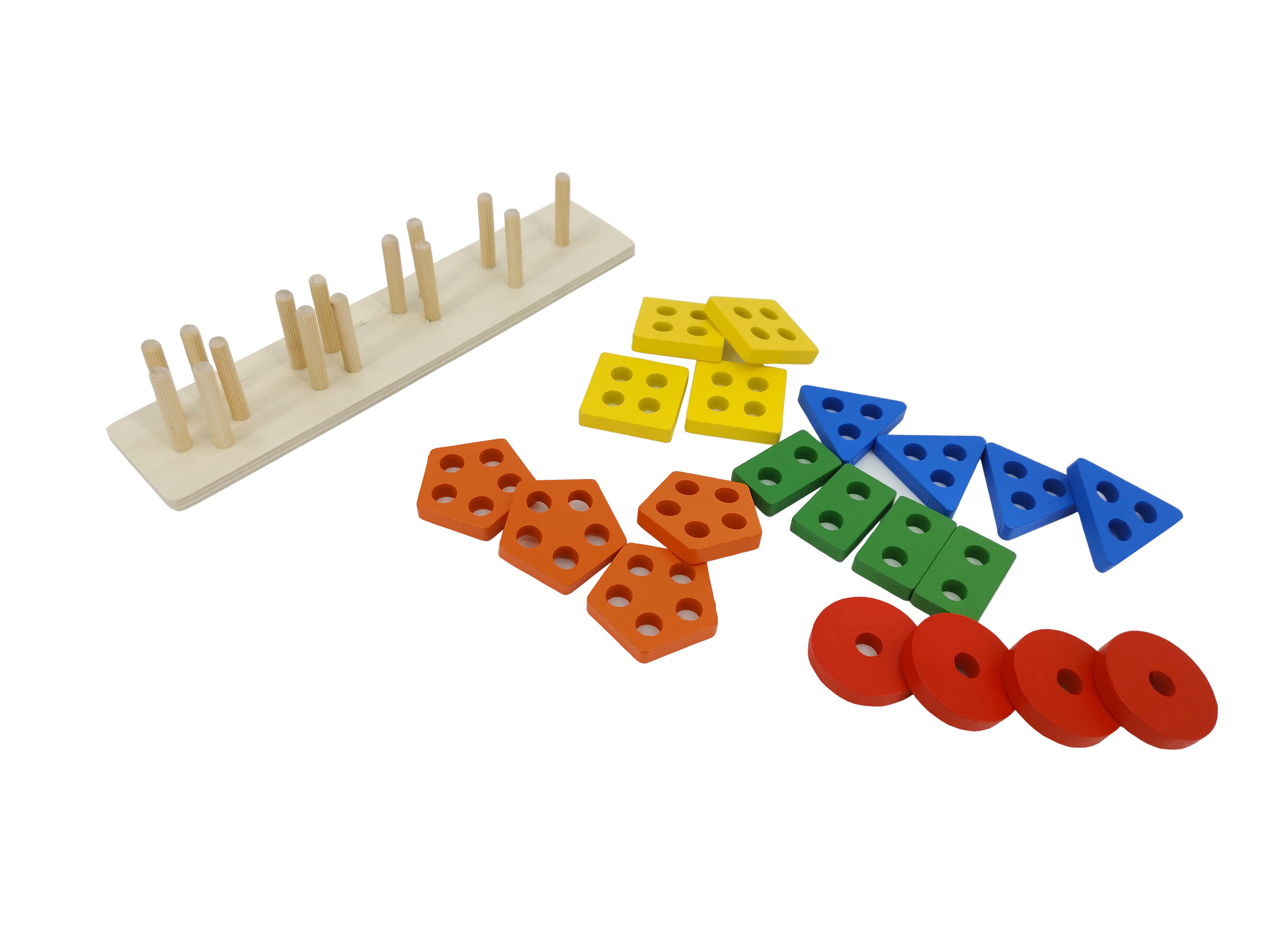 Kids Wooden Colour Blocks Shape Sorter Puzzle Cube Box Preschool Toddler Sorting