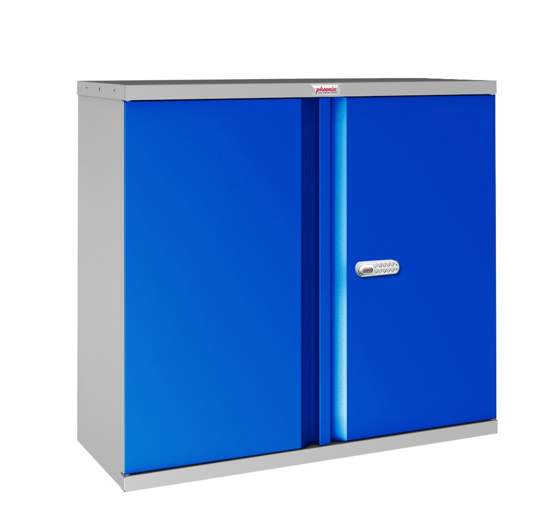 Lateral Filing Cabinet blue