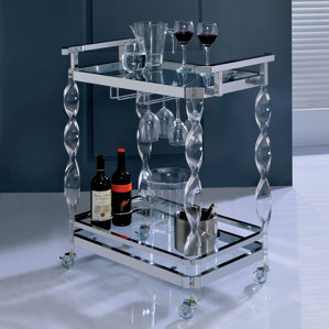 Colbey Contemporary Bar Cart by Orren ..