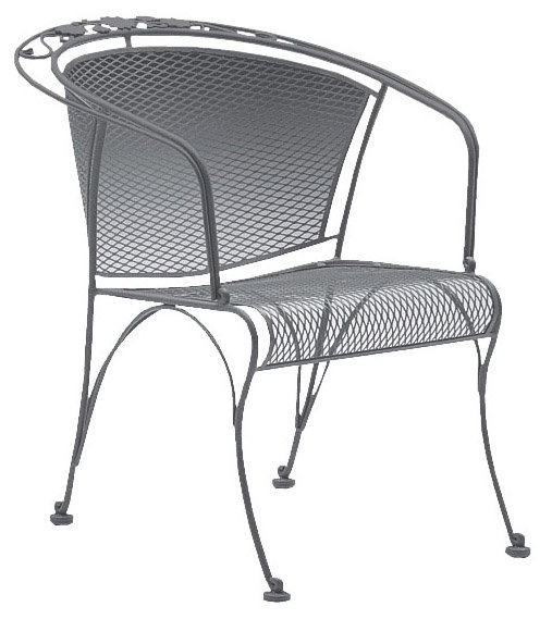 Woodard Briarwood Coil Spring Patio Chair Reviews Wayfair Briarwood Coil Spring Patio Chair