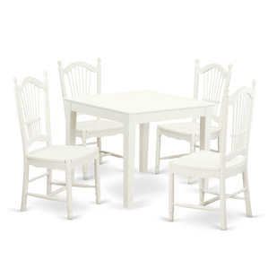 Oxford 5 Piece Dining Set by East West Furniture