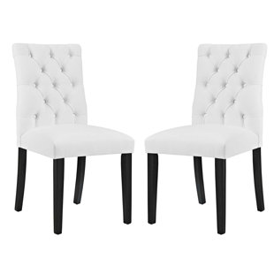 Pfister Upholstered Dining Chair (Set Of 2) by House of Hampton Spacial Price