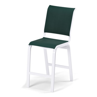 Fortis Contract Sling 26" Patio Bar Stool (Set of 2) by