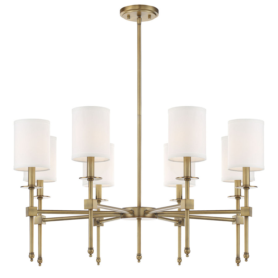 Keeling 8-Light Shaded Chandelier