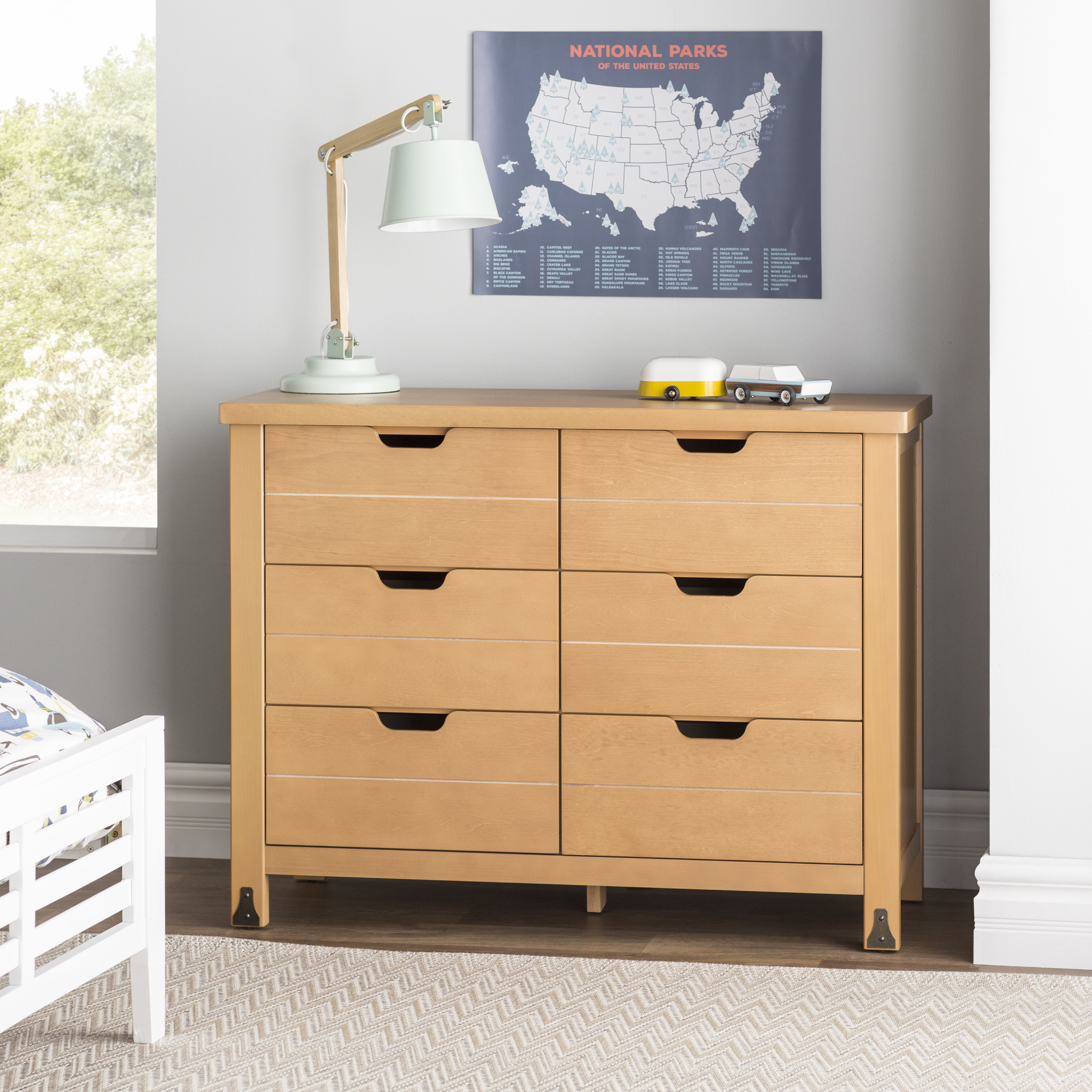 Mack Milo Tuckerton 6 Drawer Double Dresser Reviews Wayfair