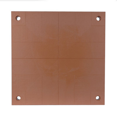 40" x 40" Composite Patio Interlocking Deck Tile