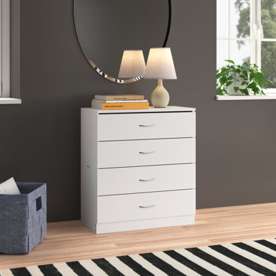 4 Drawers 26" W Chest