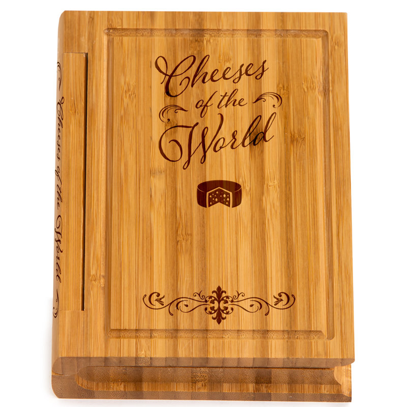 Fleur De Lis Living Schwab Book Cheese Board And Platter Wayfair Fleur De Lis Living Schwab Book Cheese