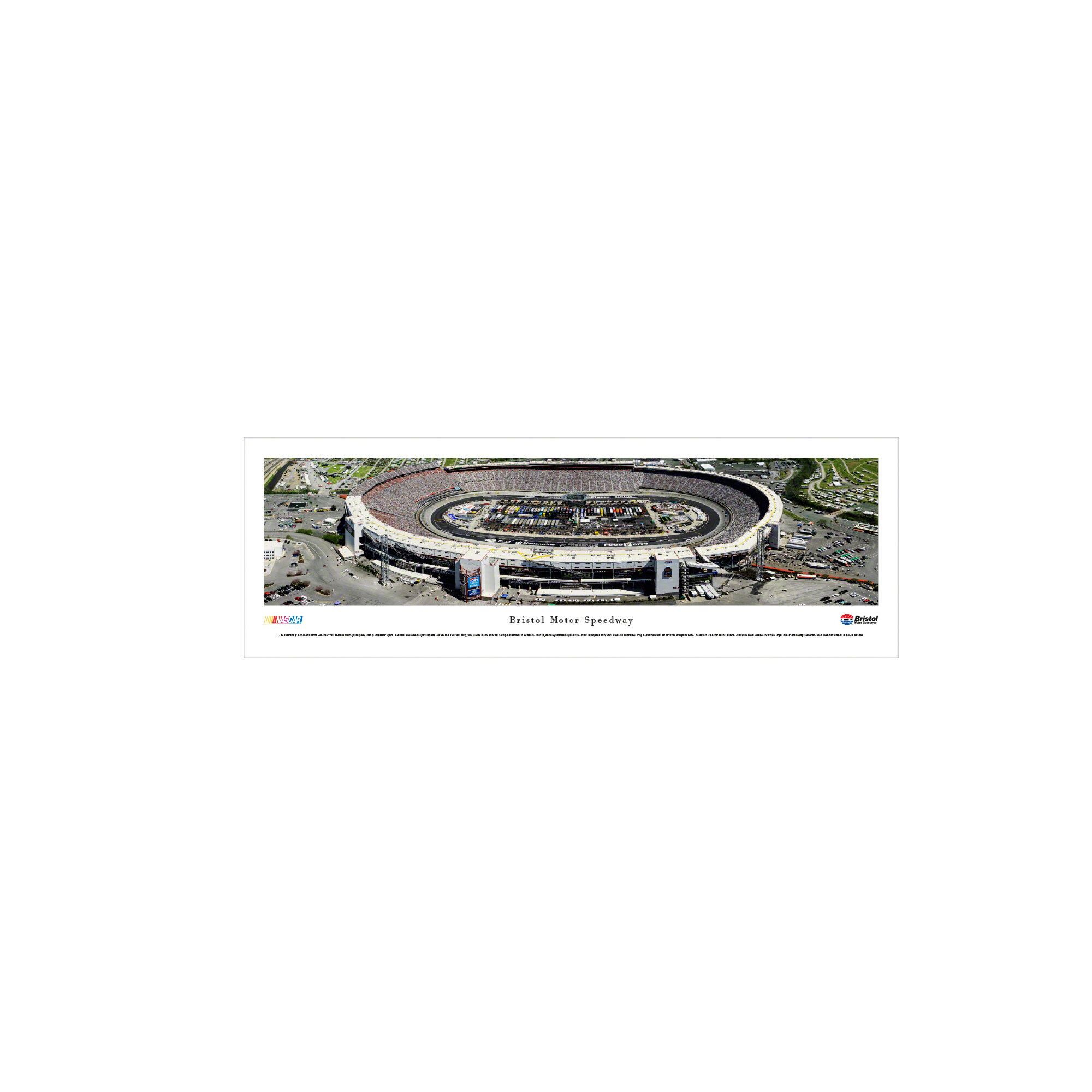 Blakewaypanoramas Nascar Bristol Motor Speedway Food City 500 By Christopher Gjevre Photographic Print Wayfair