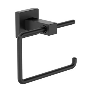 Black Toilet Paper Holders You Ll Love Wayfair Quickview Chrome Brushed Bronze Matte Black