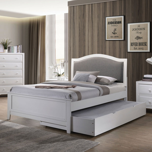 Charlton Home Conn Platform Bed with Trundle and Drawers ...