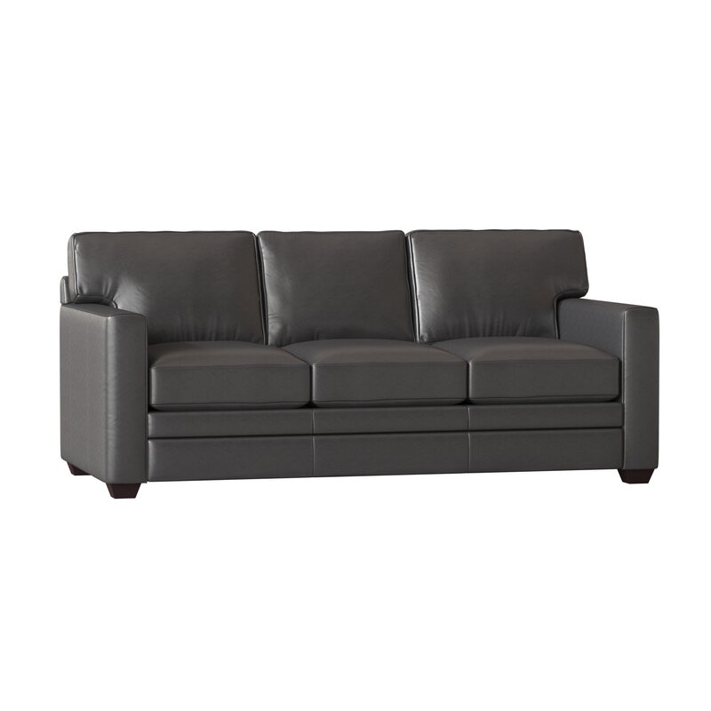 Klaussner Furniture Carleton Leather Sofa Bed Reviews Wayfair