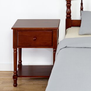 Solid Cherry Nightstand Wayfair