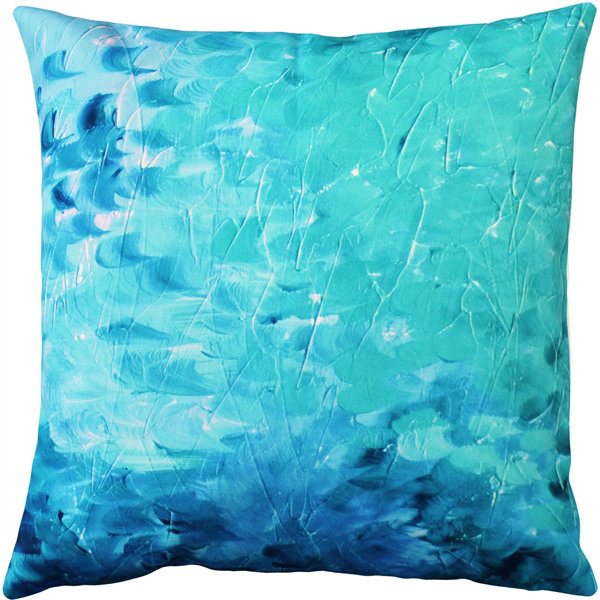 wayfair blue throw pillows