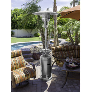 Tall Stainless Steel 41,000 BTU Propane Patio Heater