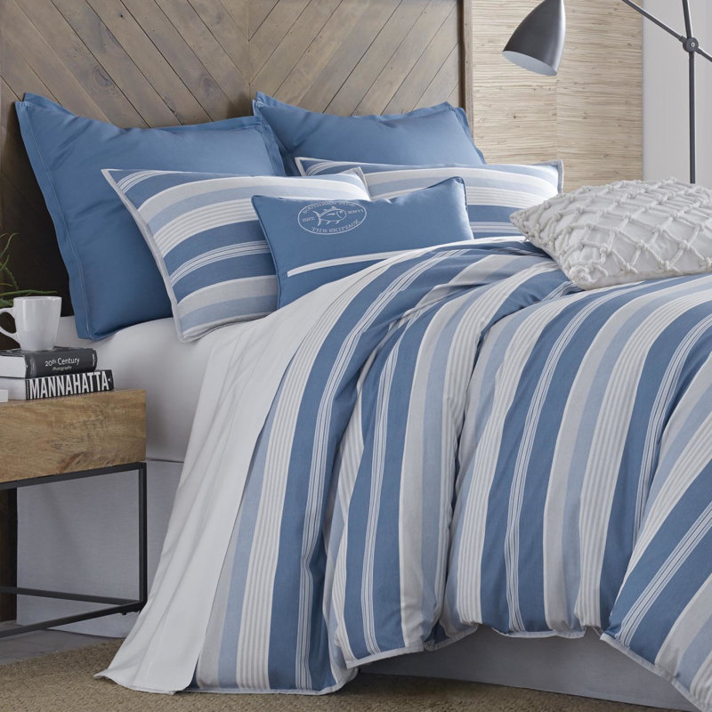 Southern Tide Skipper Stripe Reversible Comforter Set Reviews