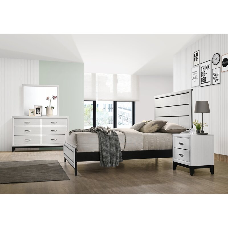Latitude Run® Standard 4 Piece Bedroom Set & Reviews | Wayfair