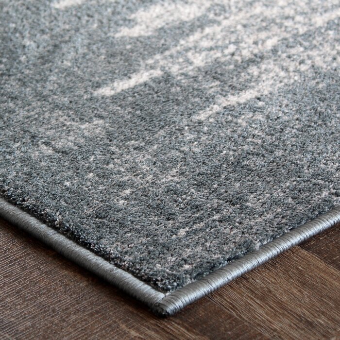 Williston Forge Quimby Performance Gray Rug & Reviews | Wayfair