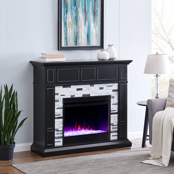 Faux Marble Fireplace Wayfair