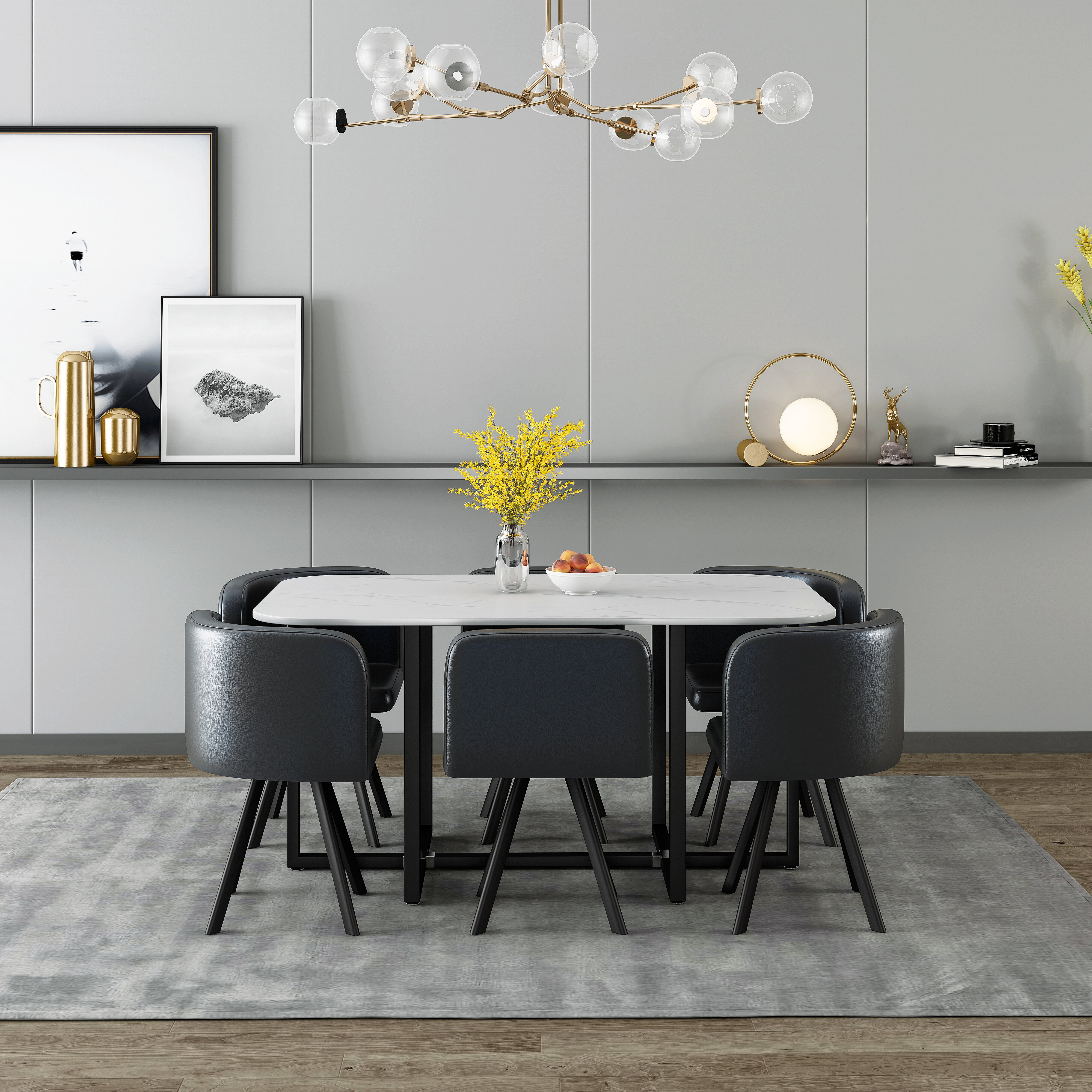 wayfair samirah dining set