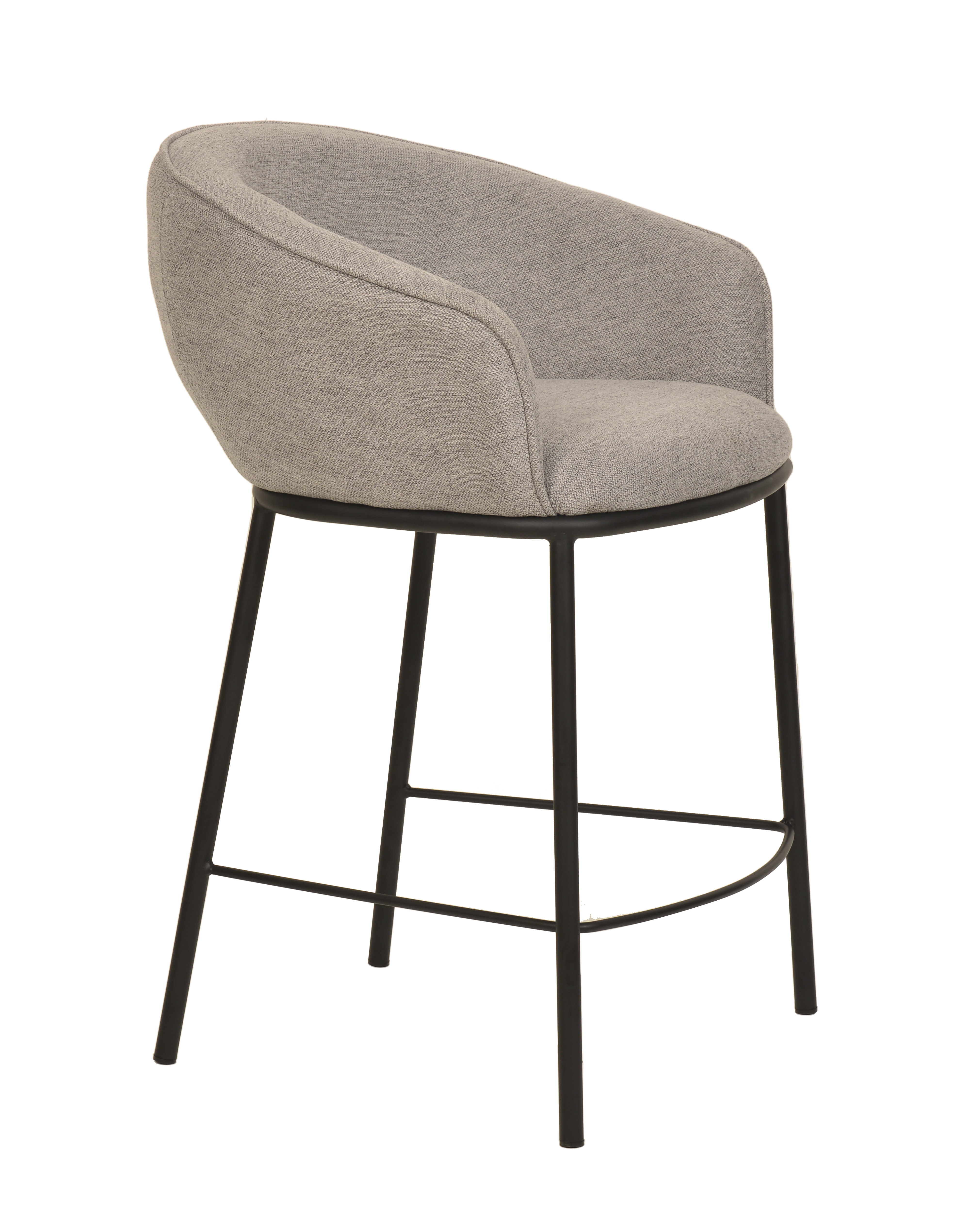 Orren Ellis Rumi Modern Grey Counter Stool Wayfair