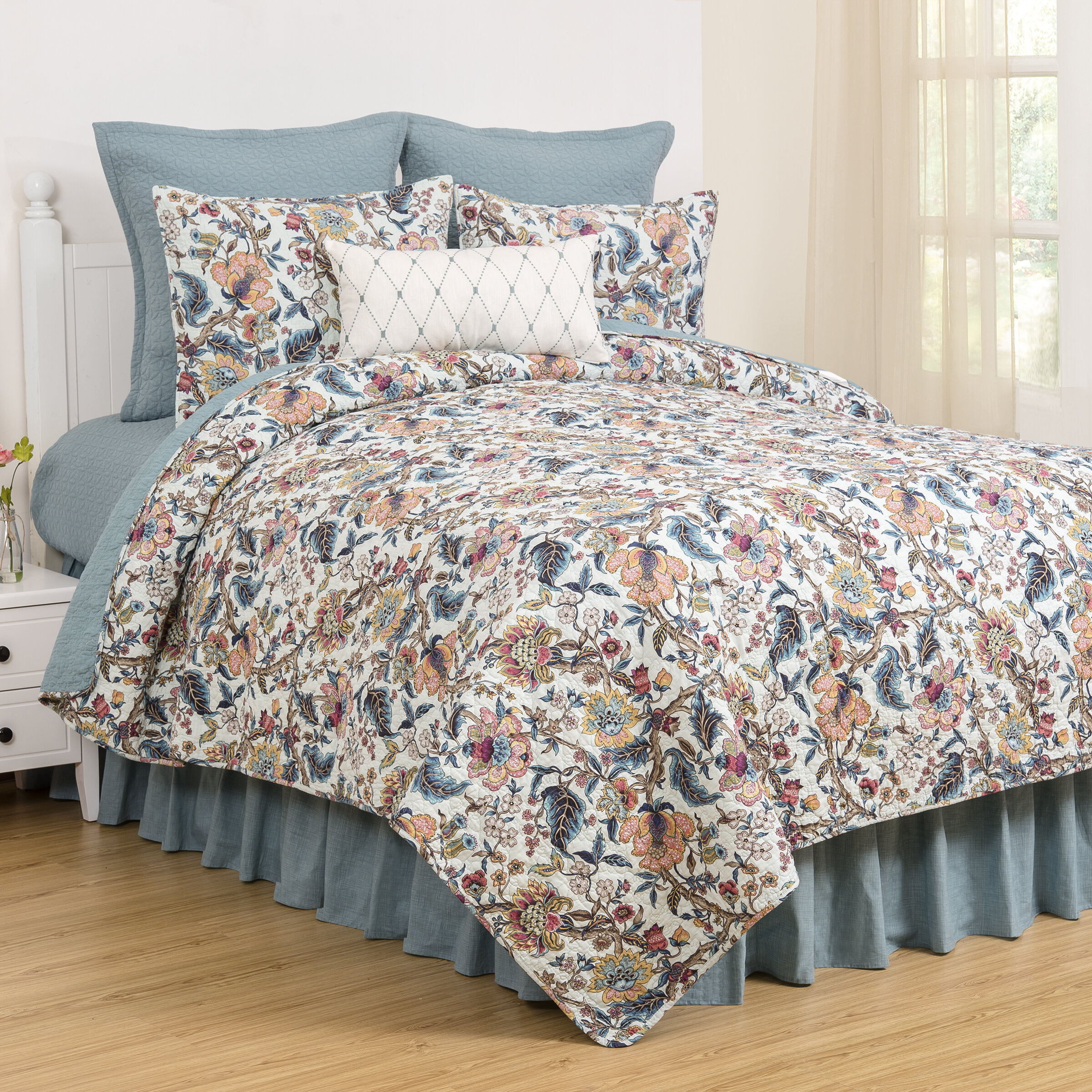 Tracy Reversible Quilt Set Reviews Birch Lane