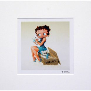 Betty Boop Wayfair Co Uk Betty Boop With Puppies Graphic Art