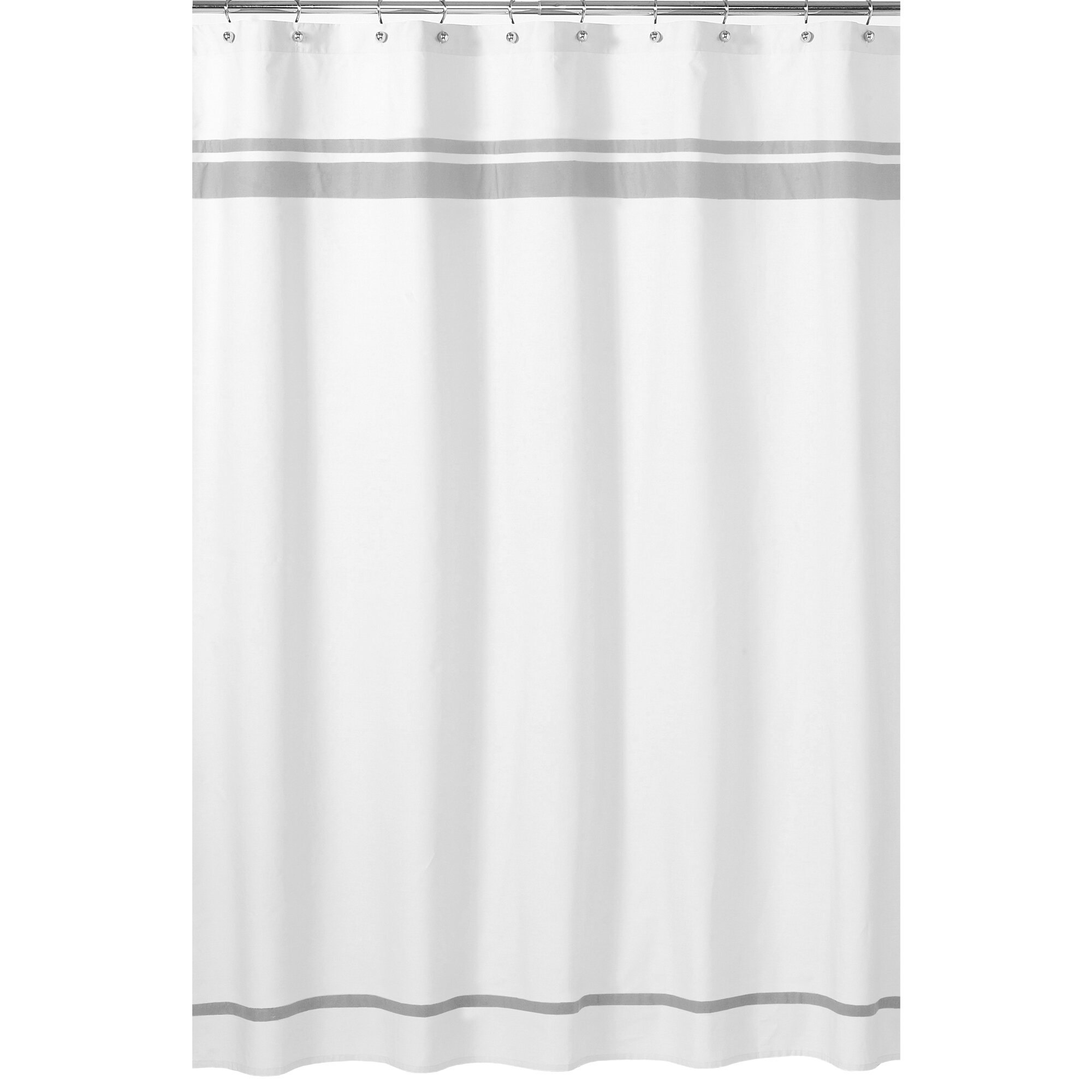 Sweet Jojo Designs Hotel Cotton Single Shower Curtain Reviews Wayfair