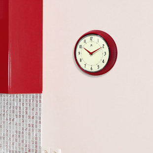 Red Kitchen Clock Wayfair Quickview