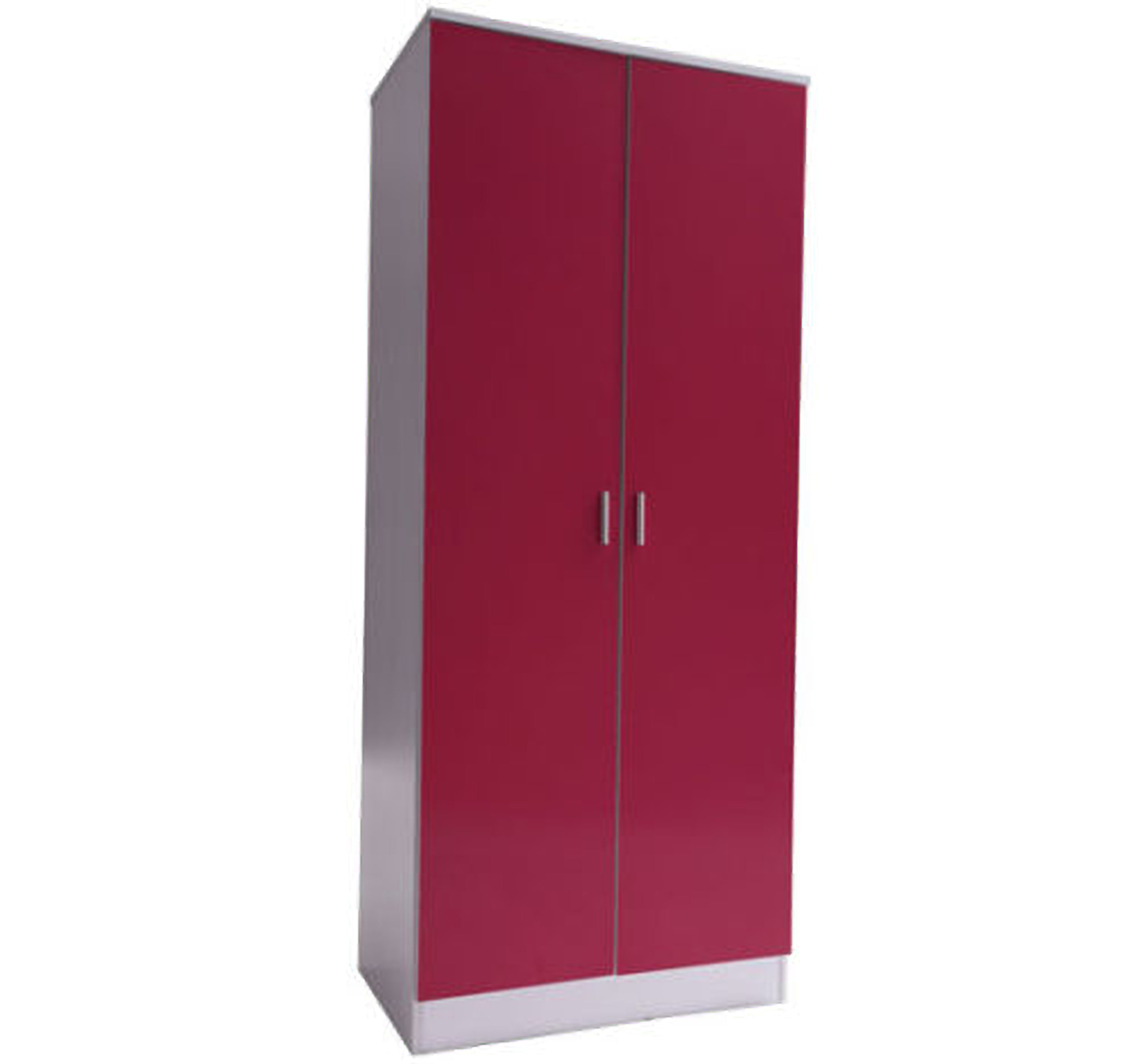 17 Stories Damron 2 Door Wardrobe Wayfair Co Uk