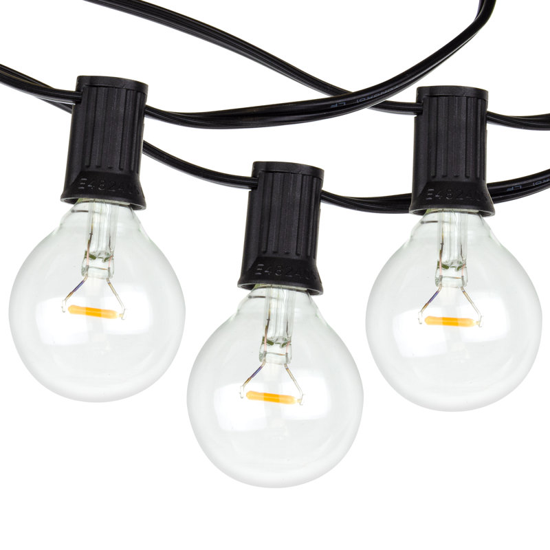 The Party Aisle 50 Outdoor Bulb Globe String Light Reviews Outdoor 50 Bulb Globe String Light