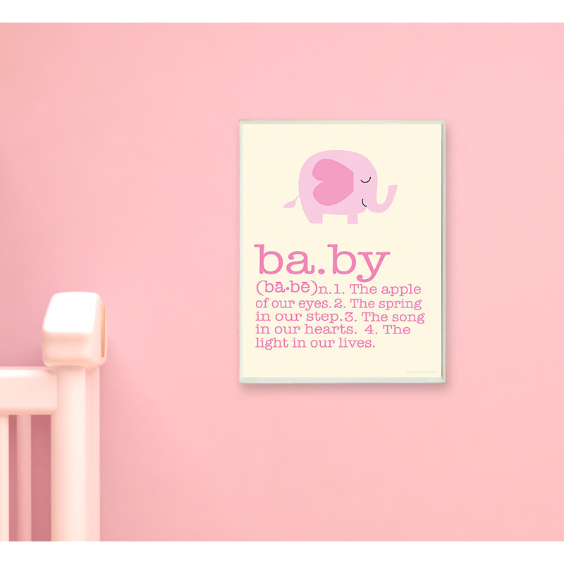 pink elephant baby stuff