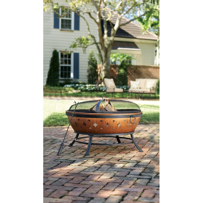 Sol 72 Outdoor Westerham Steel Fire Pit Reviews Wayfair