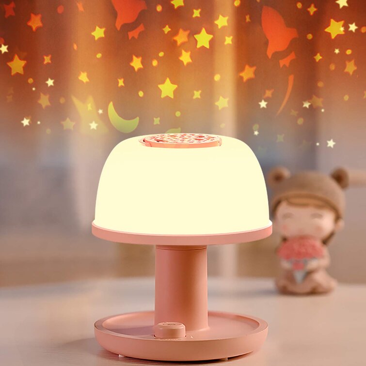 PERTTY Star Projector Night Lighting Lamp Diammable USB Battery Night Light Star Sky Galaxy Projector Lamp for Kids Bedroom Bedside Decoration Light 