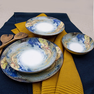 (INCOMPLETE) Stutes 24 Piece Dinnerware Set, Service for 6