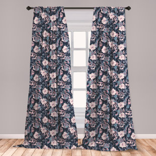 Vintage Rose Curtains Wayfair