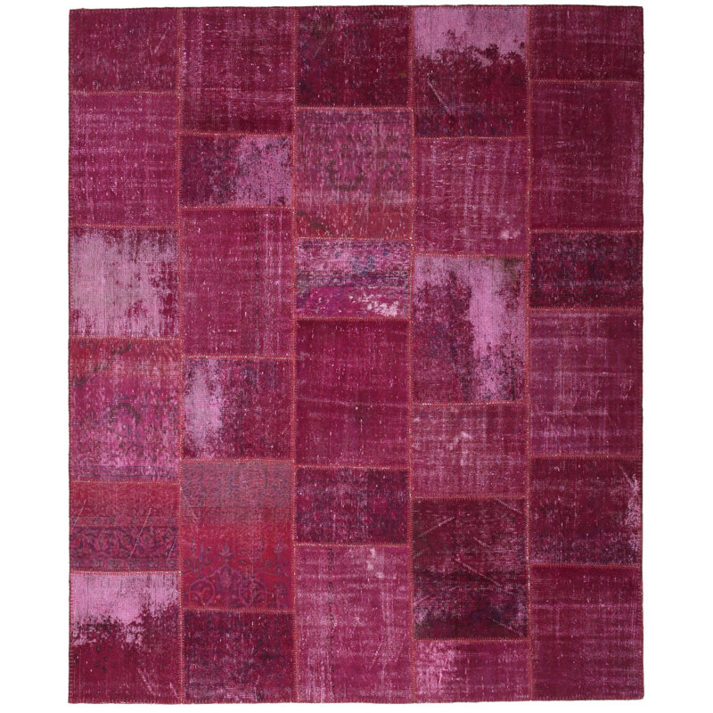 Isabelline One Of A Kind Corrie Hand Knotted 1960s Turkish Anatolian Pink 8 4 X 9 9 Wool Area Rug Wayfair